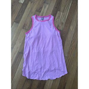 Shebird Women's Pink Split Back Freedom Bra Sleeveless Racerback Tank Size XS